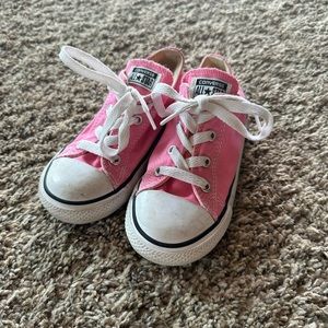 Toddler girl Converse shoes